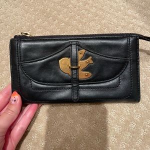 Marc Jacobs Wallet w gold bird
